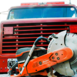 how to start concrete saw