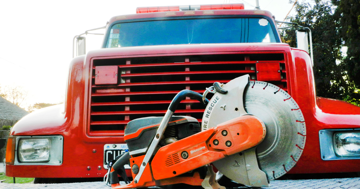 how to start concrete saw